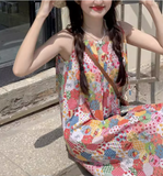 New Stylish Design Beach Holiday Casual Floral Dress HZ1024
