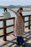 New Stylish Design Beach Holiday Casual Floral Dress HZ1024