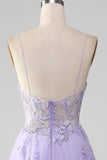 A-Line Sequins Prom Dress with Embroidery HZ1024