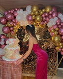 24th Birthday Party Pink Sweetheart Neck Strapless Velvet Mermaid Prom Dress HZ1024