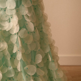 Beautiful Spaghetti Strap V Neck Beaded Backless Mermaid Floor Length Prom Dress Evening Dress HZ1024