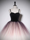 Lovely Ombre Tulle Long Ball Gown, A-Line Sweetheart Neckline Formal Evening Gown HZ1024
